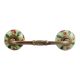 Garden Bouquet Ceramic Bridge Handle